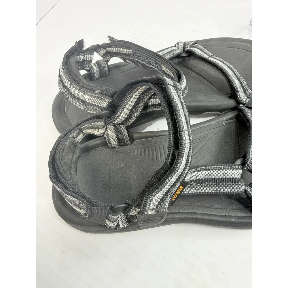 Teva Hurricane XLT2 Women's Size 8 Gray Black Strappy Hiking Sport Sandals